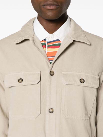 A.P.C..svg Padded cotton shirt jacket